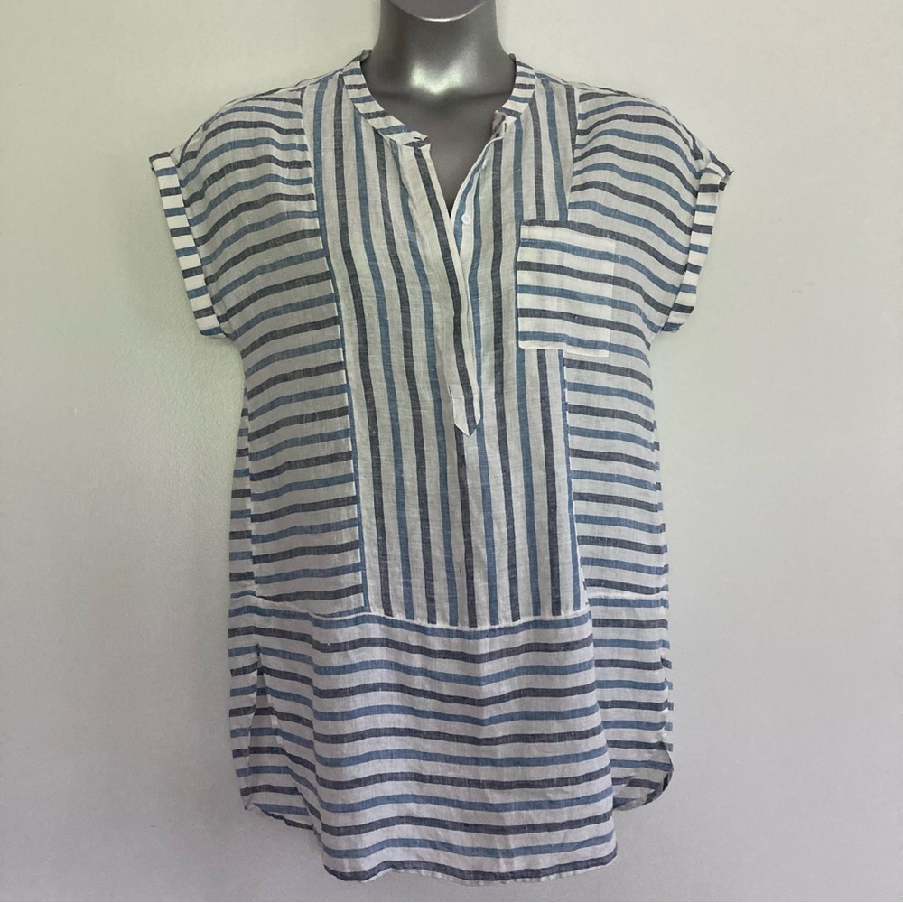 Vince Camuto Linen tunic